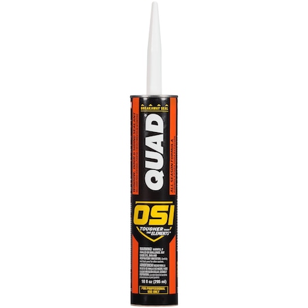 Osi OSI Quad White Elastomeric Polymers Door/Siding/ Window Sealant 10 oz 1638674